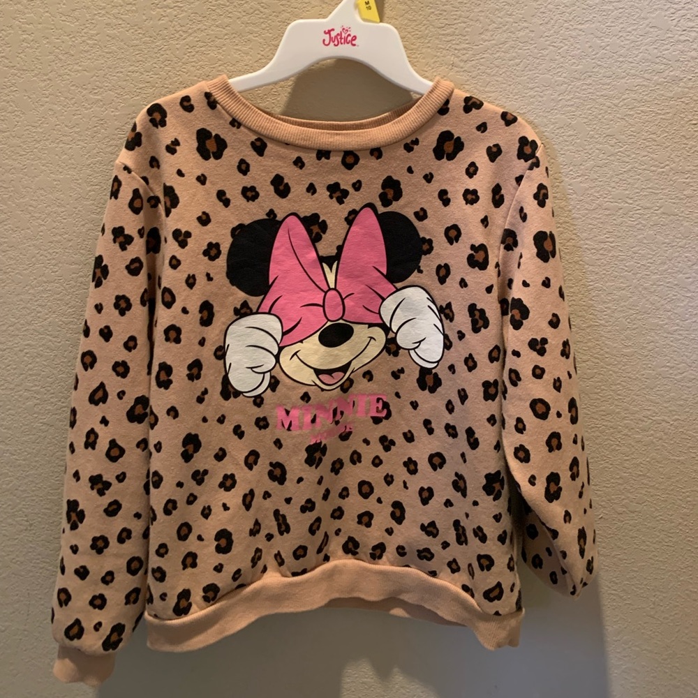 Girls Minnie Mouse sweatshirt